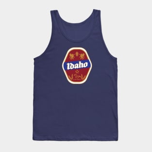 Idaho Beer Label Tank Top